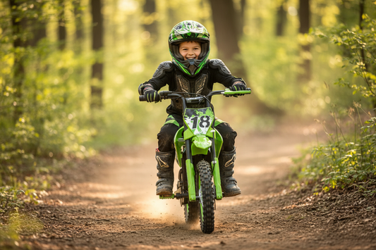 Green - Boy Riding