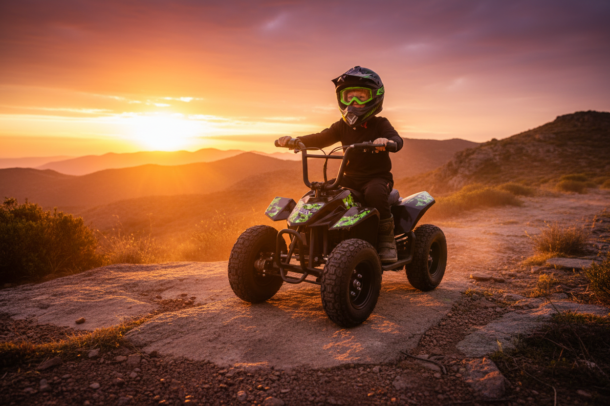 Kids ATV - Mountain Sunset
