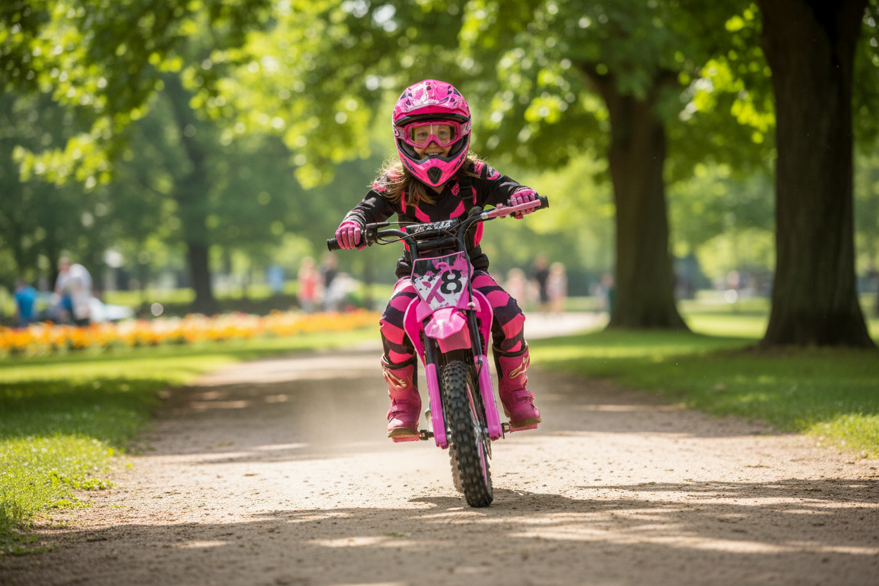 Pink E-Moto - Park