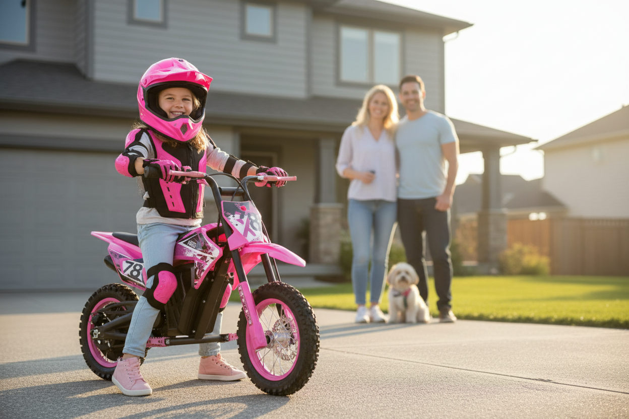 Pink - Girl with Family
